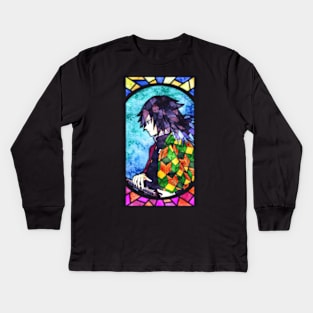 Giyu Tomioka Demon Slayer Kids Long Sleeve T-Shirt